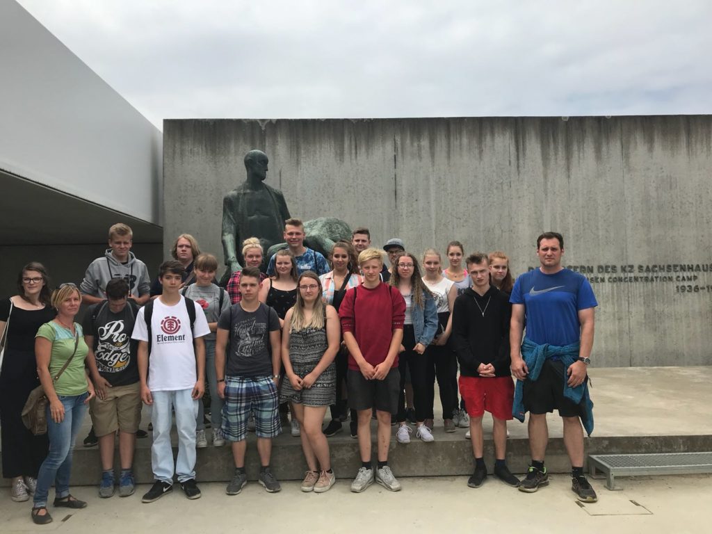 Klasse 10c zu Besuch in der Gedenkstätte Sachsenhausen